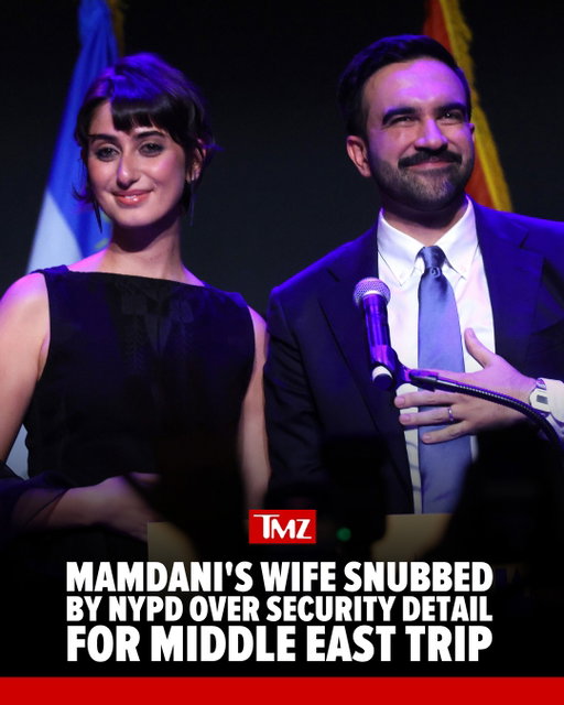 🚨UPDATE: 9:24 AM PT -- A spokesperson for the mayor tells TMZ … “There was a miscommunication. She has not taken that trip. When she takes that trip, it will be without any NYPD detail.”

NYC Mayor Zohran Mamdani is not on the same page with the NYPD when it comes to a security detail for his wife during her upcoming Middle East trip ... because it's NOT happening. 🚨