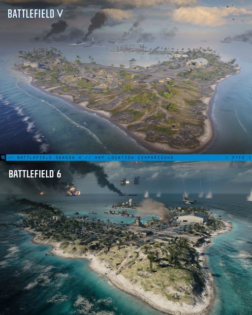 Captain's orders: Return to Wake Island on Aug 18 ⚓

Rebuilt from Battlefield V for Battlefield 6, the legendary map features new naval gameplay, fresh routes, and the all-new Shipwreck POI.

🧭 Link in bio to dive into the developer blog.