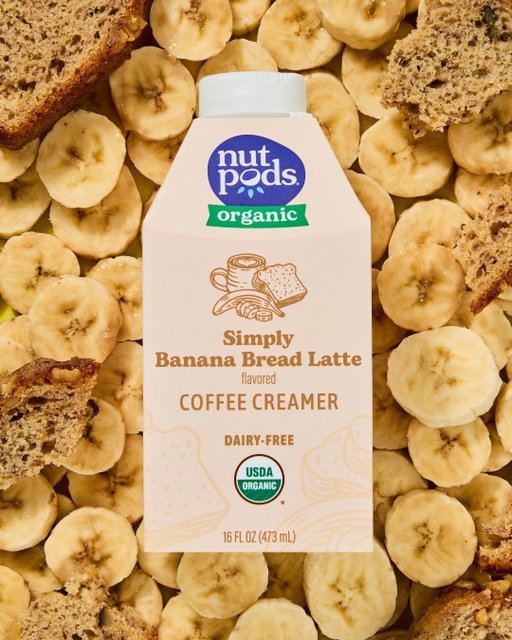 Introducing our NEW Organic Banana Bread Latte creamer 🍌 Certified USDA Organic, dairy-free, made with oats, and crafted with minimal and real ingredients
🌱 Available exclusively at @Sprouts