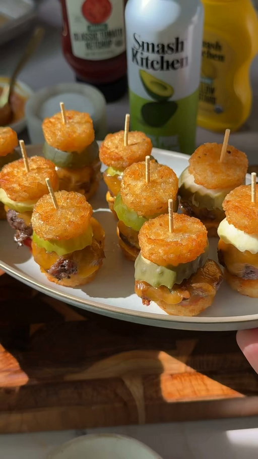No grill? No problem. 🍔 Bring these mini burgers to your next dinner party and watch them disappear first.

Comment “MINI BURGERS” to have the recipe DM’d to you.