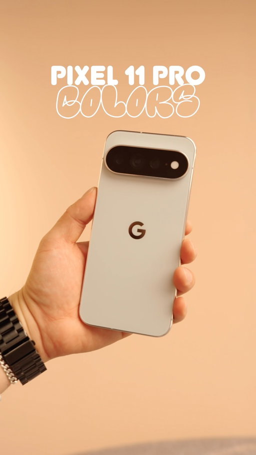 Pixel 11 Pro colors! That olive green tho 🔥

#pixel11pro #googlepixel