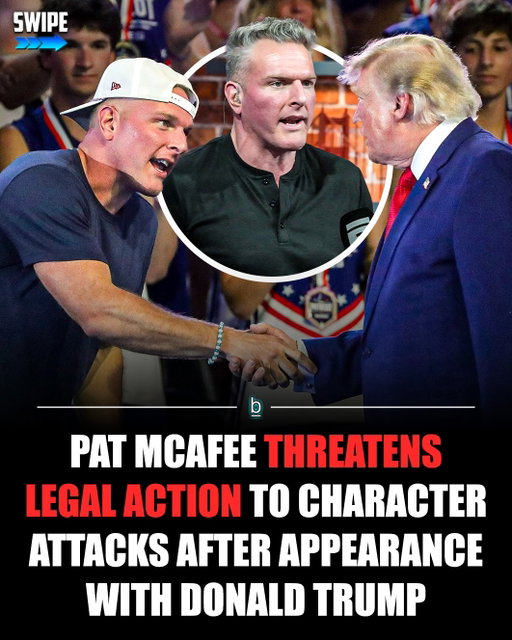 Pat McAfee is facing backlash after appearing alongside President Donald Trump at the 2026 Patriot Games in Geneva, Ohio. 🇺🇸

McAfee walked out with Trump during the opening ceremony and was later seen sitting next to the President. His appearance sparked criticism from some fans, with one critic going as far as attacking McAfee’s character.

McAfee responded by threatening legal action. 😬

The ESPN personality has previously made his relationship with Trump public, including having the President call into his show last November for a Veterans Day message. McAfee also attended the UCF White House event earlier this year.

The Patriot Games are a national competition highlighting the next generation of athletes, featuring events like an obstacle course, military-inspired fitness challenges, tug of war, dodgeball, kickball and more. 🎖️

The competition also includes a $250,000 scholarship prize pool.

McAfee chose to attend an event being broadcast by his business partner, but some fans clearly took issue with his decision. Now, he’s making it clear he won’t tolerate attacks on his character. 🤔

The question is whether he actually follows through with the legal threat.

Follow 👉 @brobible for all things “dude” 😎 

#guys #men #dudes #bros
