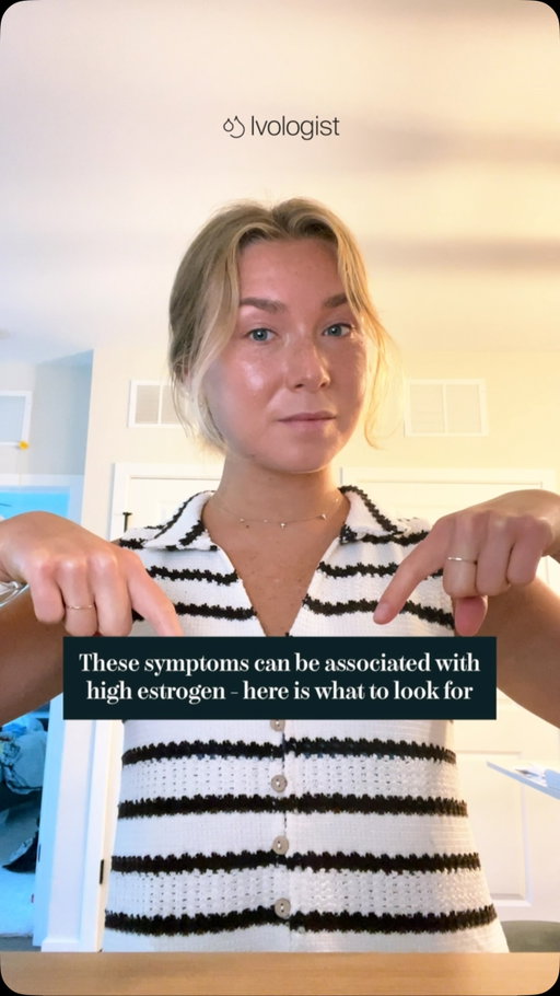 8 signs your estrogen may be elevated, and why the pattern matters 🧬

Estrogen is essential for women’s health, but when hormone levels become imbalanced, certain symptoms may show up, especially around your cycle.

Here are 8 patterns worth paying attention to:

👉 PMS rage: emotional changes that become noticeably stronger before your period.
👉 Fibroids:  excess estrogen is considered a contributing factor in fibroid development.
👉 Heavy periods: estrogen can stimulate the uterine lining, potentially contributing to heavier bleeding.
👉 Low libido: an imbalance between estrogen and testosterone can affect desire in some women.
👉 “Period flu”: fatigue, body aches, and feeling unwell before your period may occur alongside hormonal fluctuations.
👉 Breast pain or tenderness: estrogen directly affects breast tissue and can contribute to increased sensitivity.
👉 Cyclical headaches or migraines: changes in estrogen around the menstrual cycle can trigger headaches or migraines in some women.
👉 Water retention and bloating: hormonal fluctuations, including estrogen, can contribute to temporary fluid retention💧

Having one of these symptoms does not automatically mean your estrogen is high. The pattern, timing, and broader hormonal picture matter.

If several of these symptoms consistently occur around your cycle, it may be worth discussing your symptoms and hormone evaluation with your provider.

How many of these have you experienced? Save this for your next appointment ✅

Educational content only. Not medical advice. Individual results vary.

#Estrogen #HormoneHealth #WomensHealth #HormonalBalance #Ivologist