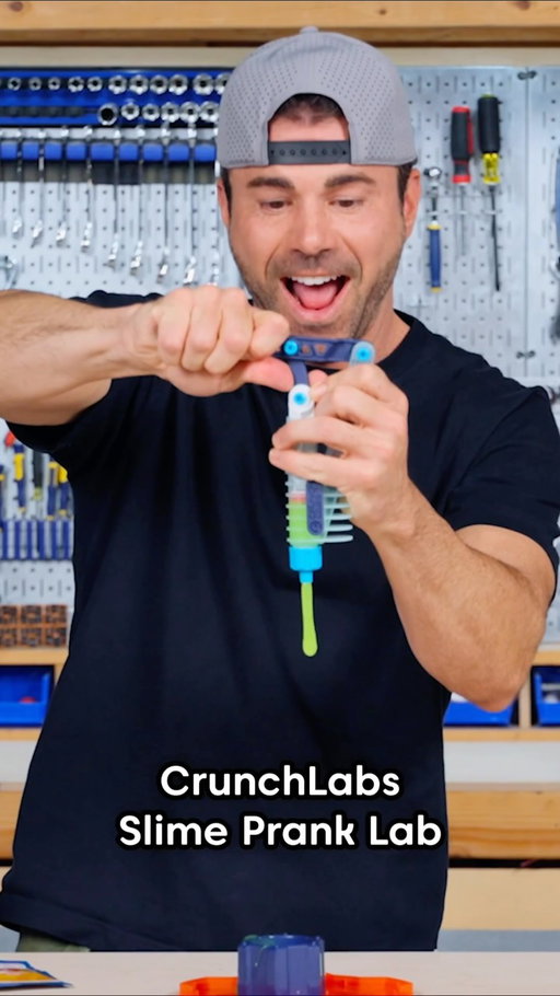 $100 Slime Challenge. Pick up your CrunchLabs Slime Prank Lab from Walmart, Target, or Amazon today!