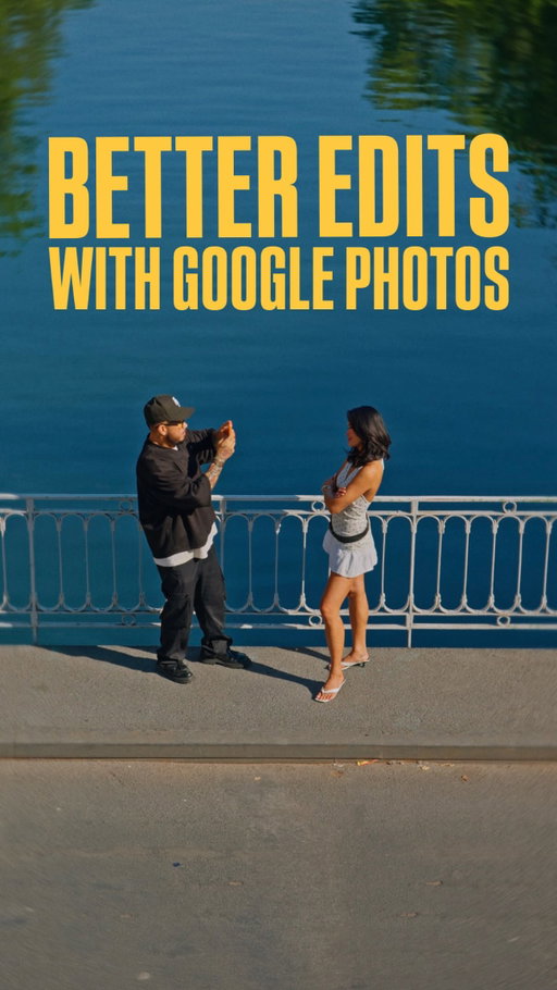 Getting your girlfriend’s favorite picture doesn’t always happen on the first try. Sometimes it just takes editing with @googlephotos #GooglePartner