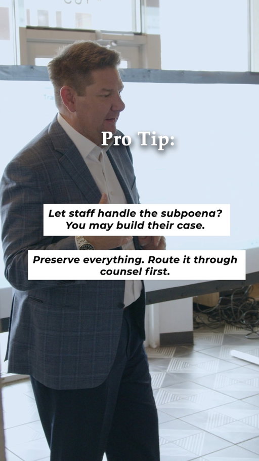 A subpoena isn't ""just paperwork.""

Once it arrives, preserve everything and involve counsel before producing records. An unreviewed response can create problems - and deleting or altering information can create even bigger ones.

Preserve first. Produce through counsel.

#FederalInvestigation #Subpoena #LegalCompliance #FederalDefense #CriminalDefense #WestTexas #KeithAndLorfing
