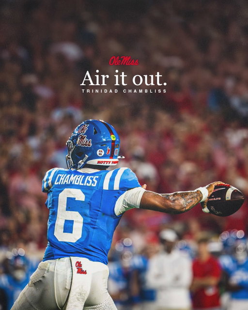 Air it out.

Which QB are you most excited to watch this season??

#cfb26 #cfb27 #collegefootball27 #cfbplayoffs #olemissfootball