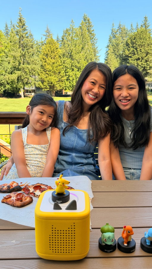 My girls are officially in their Pokémon era, and the new Pokémon @tonies.us collection could not have come at a better time #ad. I love that they’re making new memories with something I loved too, all while enjoying screen-free story time together.

The new Pokémon Tonies collection is available for preorder on August 12 at tonies.com and walmart.com, and will be available to purchase on August 22.