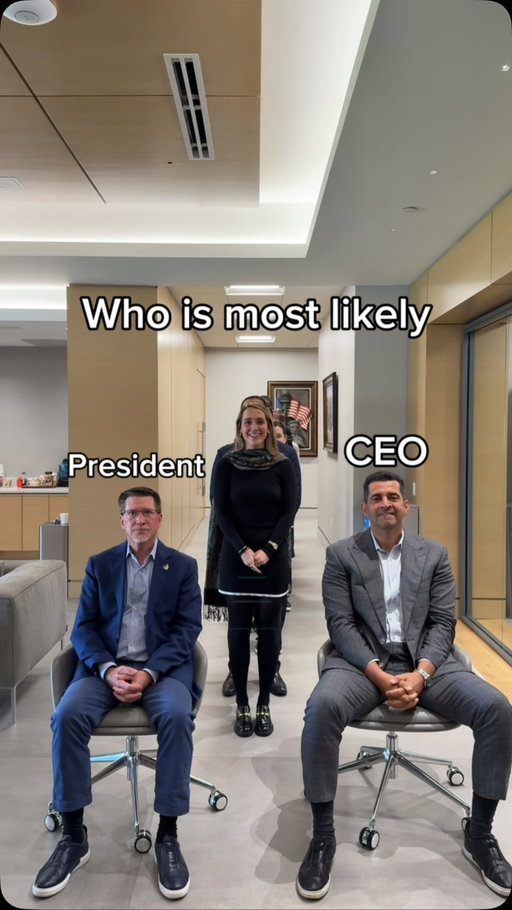 CEO vs President who’s most likely 

I’m still not happy about the last question.