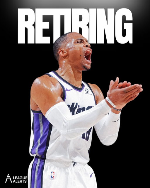 Russell Westbrook has announced his retirement from the NBA after 18 seasons 🥹
