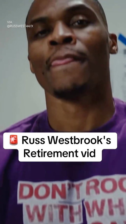 Russell Westbrook said it all without saying a word 🫡