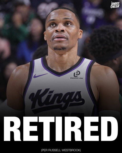 Russell Westbrook is calling it a career after 18 years