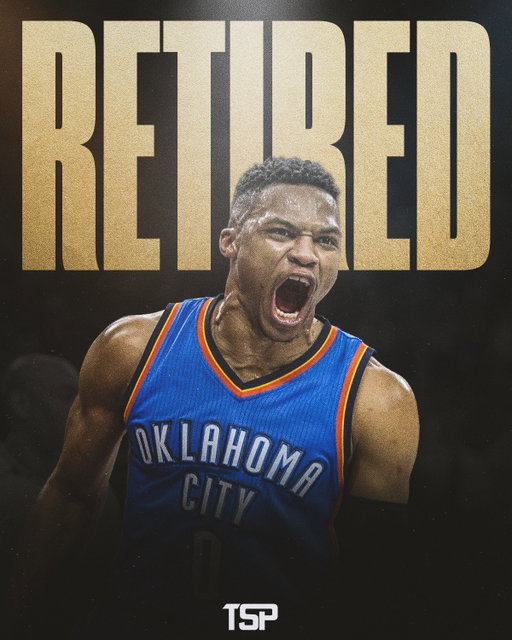 BREAKING: Russell Westbrook has retired from the NBA after 18 seasons.

One of the most electric players in league history walks away with a legendary résumé:

🏀 NBA 75th Anniversary Team
🏀 2017 NBA MVP
🏀 9x NBA All-Star
🏀 9x All-NBA selection
🏀 Olympic gold medalist
🏀 NBA’s all-time leader in triple-doubles

Westbrook changed the way the triple-double was viewed, becoming the first player since Oscar Robertson to average one for an entire season and ultimately doing it four times.

An unforgettable career for one of the most unique players the NBA has ever seen.