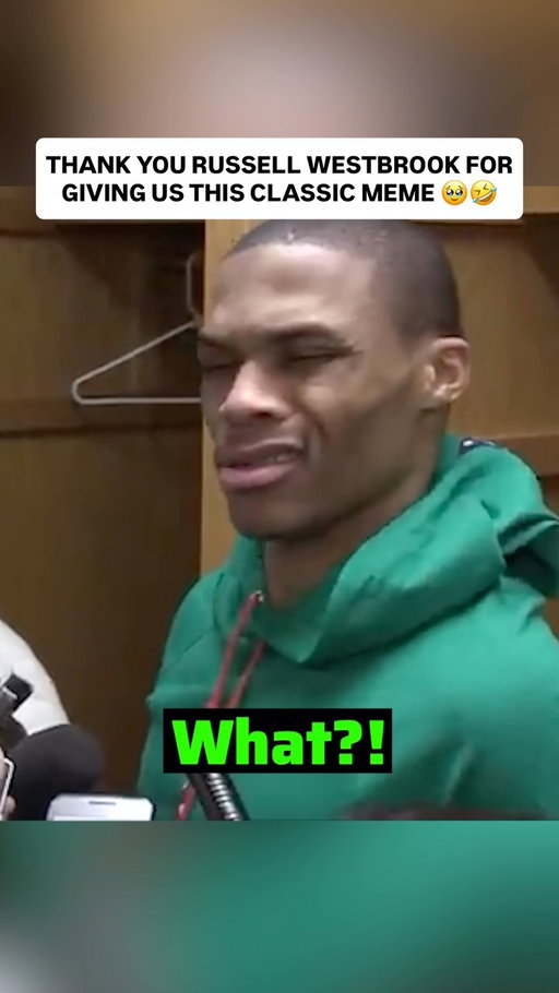 With Russell Westbrook announcing his retirement, never forget this CLASSIC postgame moment 😂