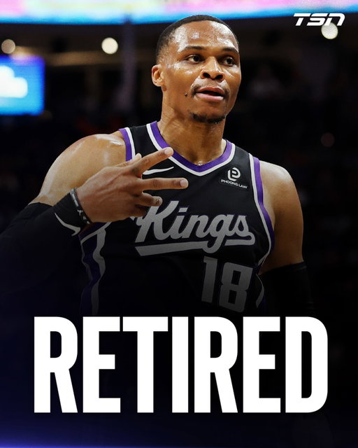 9x All-Star and 2017 MVP Russell Westbrook has announced his retirement from the NBA after 18 seasons.
