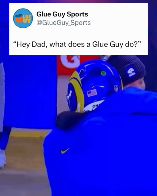 A new NFL season means another season full of glue. Time to reminisce about last years strongest glue 🤝