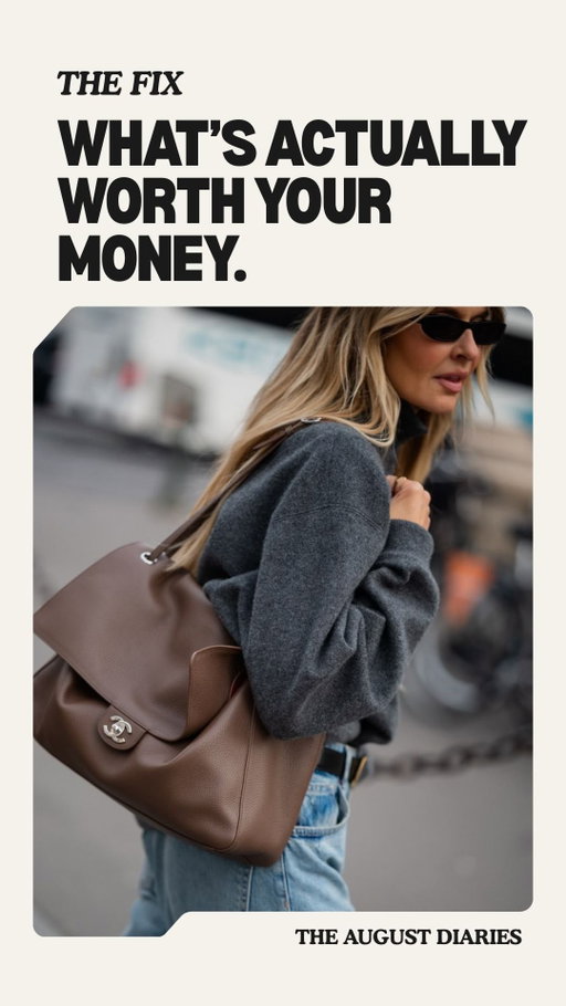 THE FIX: what’s actually worth your money (and what’s really not). 

Jacket is vintage from @gathertheshop