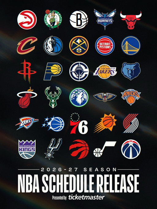 Who’s ready? 👀 The FULL 2026-27 NBA Season Schedule drops TOMORROW!

NBA Schedule Release presented by @Ticketmaster