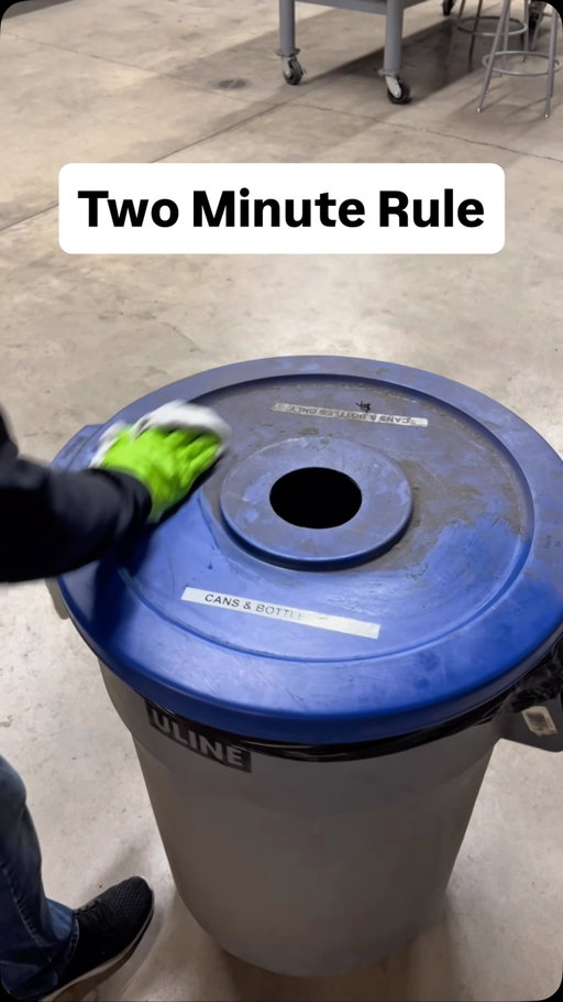 Have you ever tried the 2 minute rule?