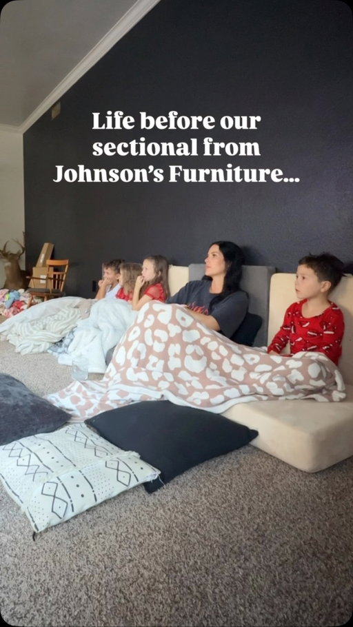 We ordered a sectional from @johnsons_furniture and we have been in full preparation mode getting our living room ready.

A nice sectional like what we got, deserves a proper welcome home. New paint on the walls, new entertainment center, new decor. All the things!! 

We sold for rid of our sectional and making due for tonight :) and I can’t wait to show you all the behind the scenes of shopping for our couch, picking and deciding, setting up and straight to a cozy family movie night. 

Shop @johnsons_furniture and use my code NOTAXKASSIEMOON for your savings! 

#johnsonsfurniture #influencershowdown #couchshopping #shreveportboassierfinds