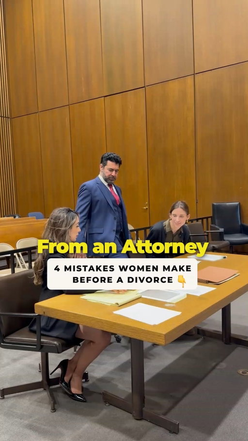 4 mistakes women make before filing for divorce... 🛑

1. Tipping off their spouse before securing financial records. 📁

2. Leaving the marital home without a legal strategy or agreement in place. 🚪

3. Closing or clearing out joint bank accounts prematurely. 💳

4. Failing to consult an experienced attorney before making major moves. 💼

Protecting your future starts before you ever step foot in a courtroom. Preparing quietly and strategically makes all the difference. ⚖️

Are you planning your next steps? Drop a comment below or tap the link in bio to schedule a private consultation with our team. 💬🔗 (Educational content only, not legal advice.)

#DivorceAttorney #FamilyLaw #WomensRights #DivorceTips #LegalAdvice #LawyerTips #FinancialProtection #DivorcePreparation #FamilyCourt #LegalHelp ⚖️🚨📁💼💬🔗"