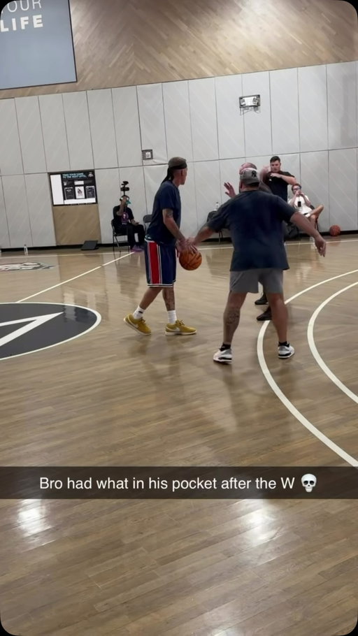 Playing an entire basketball game with a donut in your pocket is diabolical