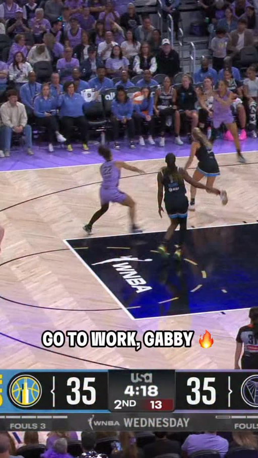 My goodness, Gabby Williams 🫣

She works the mid-range and secures the and-1!

9 PTS | 2 AST 

CHI-GSV | USA Network | WNBA Rivals Week | @ally