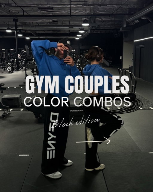 what’s your pick? 

@dfyne.official code "FOX" 🖤

#gymcouple #matchingoutfits #gymfits #dfyne #outfitinspo