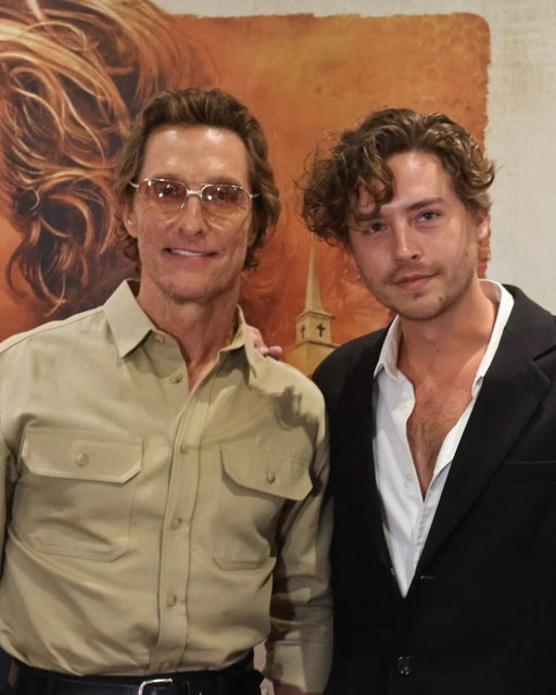 THE RIVALS OF AMZIAH KING Q&A with @officiallymcconaughey @colesprouse at the Angelika theater tonight. Only in theaters this Friday.