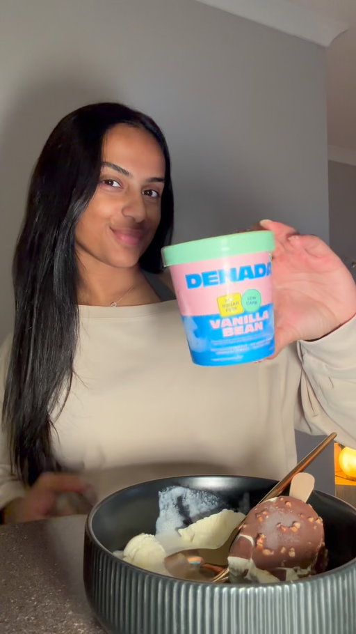 Sweet treat without the sugar overload? Yes please 🍨✨ 
@denada_co delivers all the creamy, indulgent goodness while keeping it low in sugar. 🤤
Perfect for those nights when you want dessert without compromising your goals. 

#Denada #LowSugarIceCream #SweetTreat #DessertLover #betterforyou