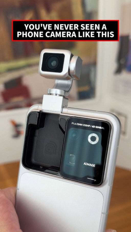 We just got our hands on HONOR’s new Robot Phone. 📱🤖

The new smartphone has a full physical 3-axis gimbal built right into the body that automatically tracks your face, delivers clean low-light video, and packs a massive 7,060 mAh battery. 

It is currently exclusive to China. 🇨🇳

#FirstLook #Honor #RobotPhone #TechNews #Smartphone