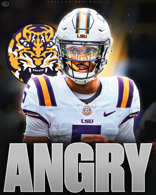 NEW: An attorney representing Jayden Daniels informed LSU it can no longer use his name, image and likeness😳

Daniels said he felt “profoundly disrespected” after LSU allowed freshman CB DJ Pickett to wear his No. 5 jersey. 

While Daniels’ jersey hasn’t been retired by the Tigers, it’s the first time a player has worn No. 5 since he left the program for the NFL.

“The Daniels family is deeply disappointed and feels profoundly disrespected by LSU’s decision to give Jayden’s number to another player,” the statement from Daniels’ spokesperson said. “Jayden and his family had every reason to believe that his number would remain a meaningful part of his LSU legacy and would be honored and protected in recognition of his extraordinary contributions to the university.”

Pickett wore No. 3 during his first season with the Tigers in 2025 when he was named a freshman All-American. He led LSU with three interceptions to go with 37 tackles and one sack in 524 defensive snaps.

Interesting development… 

Thoughts? ⬇️