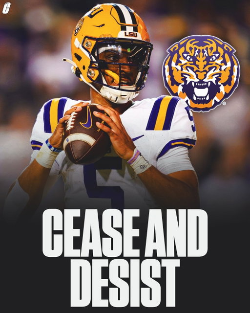 Jayden Daniels sent LSU a cease and desist informing the school they can no longer use his NIL after giving the #5 jersey to DJ Pickett 😳

(Via ESPN)