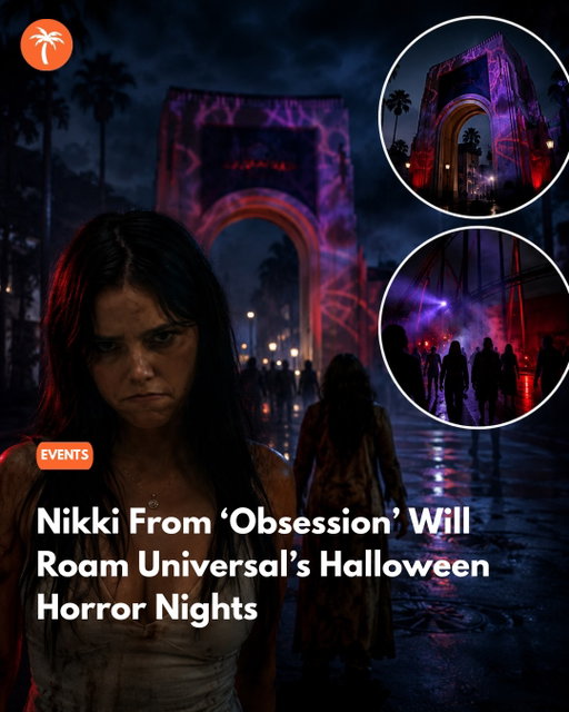 🎃 Nikki from ‘Obsession’ is coming to Universal Studios Hollywood’s Halloween Horror Nights!

The breakout horror character will appear as a roaming character during this year’s event, meaning guests could unexpectedly run into Nikki while making their way around the park. 👀🔪

Unlike a traditional haunted-house appearance, Nikki won’t be limited to one attraction — she’ll be roaming throughout Halloween Horror Nights in Hollywood.

🎃 Halloween Horror Nights 2026
📍 Universal Studios Hollywood
📅 Select nights September 3–November 1, 2026
👻 Nikki from ‘Obsession’
🚶 Roaming character throughout the event
🎟️ Separate Halloween Horror Nights admission required

Nikki is played by Inde Navarrette in Curry Barker’s supernatural horror film Obsession, which became one of 2026’s breakout horror releases. (The Hollywood Reporter)

Would you want to unexpectedly run into Nikki at Halloween Horror Nights? 🎃
