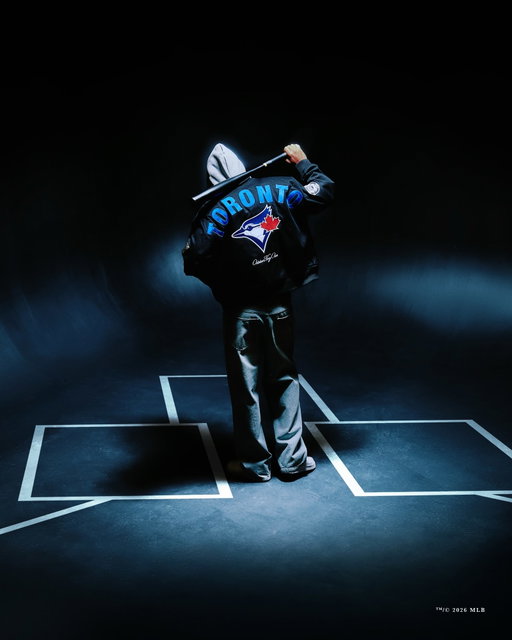 OVO x MLB 2026 featuring the Toronto Blue Jays. Available 08.14.26

Online and in-store at Octobers Very Own, Jays Shop, MLB Shop and select ballparks. Also featuring the New York Yankees, Los Angeles Dodgers, Chicago White Sox, Houston Astros.