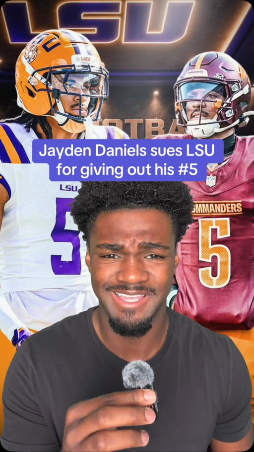 Jayden Daniels is having a NASTY breakup with LSU😳 

#football #lsu #geauxtigers #jaydendaniels