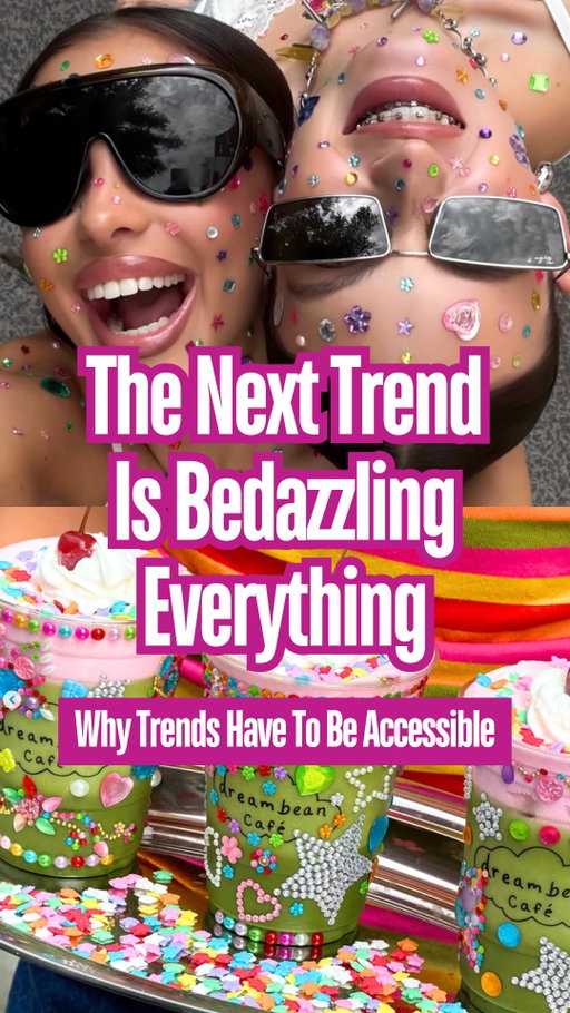 The next trend is bedazzling everything.

It sits at the intersection of three things people want right now: whimsy, customization, and accessibility.

Bedazzling can take something completely ordinary and make it feel more fun, more personal, and more worth showing off.

But the reason I think it could spread so quickly is because anyone can participate.

You do not need to buy an expensive limited edition product. You can add rhinestones to something you already own and make your own version.

It reminds me of Dot Cakes.

The idea spread because it was simple enough for brands and consumers to recreate in their own way.

Bedazzling has that same potential.

Comment what you think of the bedazzling trend.

#trend #bedazzling #marketing