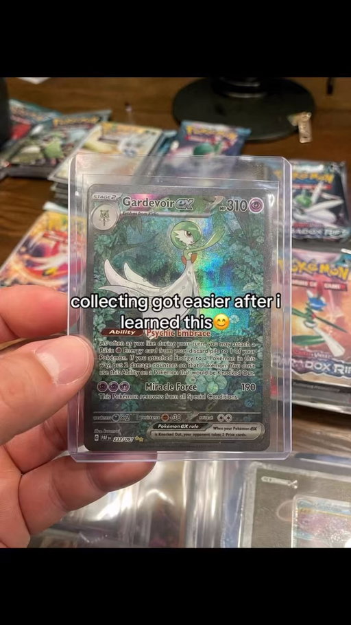 collecting got easier after i learned this #ad #pokemon #foryoupage #cards #pokemoncard