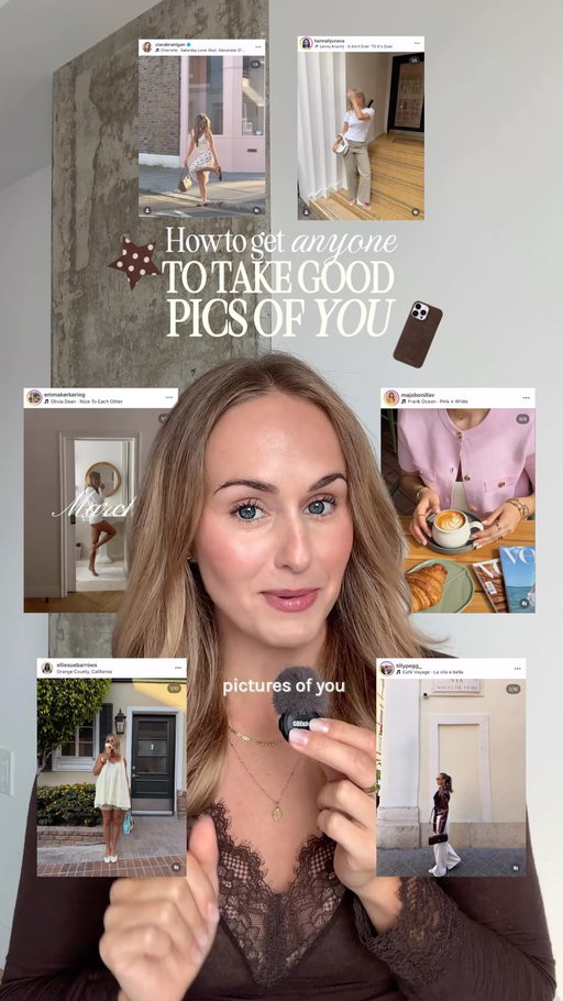 & this is how you get anyone to take aesthetic pics of you!! 👀🧚🏼🫧🩵

Also, one thing I love to do is go on Pinterest, find some inspo for some concepts, poses, etc. & then save these pics in a folder on my phone so I can show the person who’s taking my pics some inspiration! xx