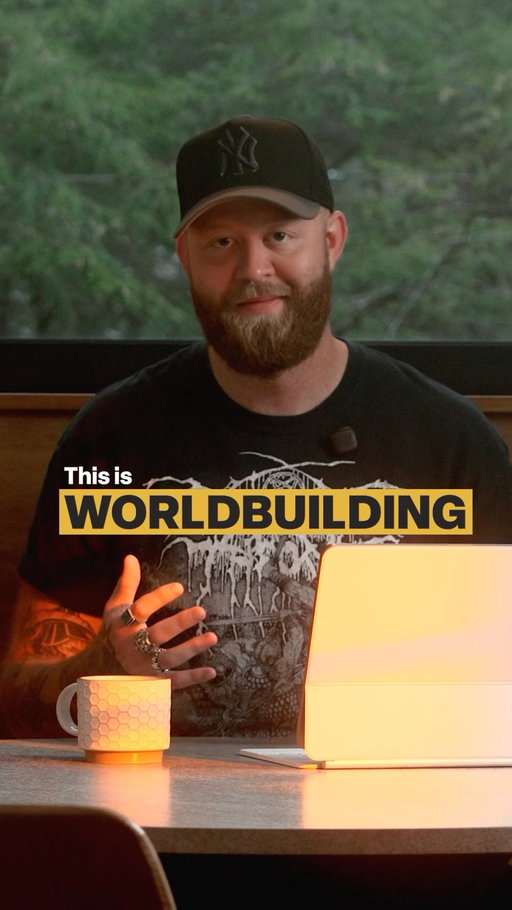 The best personal brands build worlds around them.

It comes from your favorite movies, books, and TV shows. We’re not just watching those, we’re living in the worlds they’ve created. That’s Worldbuilding. And it works for your personal brand too.

There are the 7 elements to build a world your audience never wants to leave:
1. Named Concepts
2. Redefined Terms
3. Weakness / Vulnerability
4. Characters & Settings
5. Interest Stacking
6. Legends & Lore
7. Common Enemy

Now you won’t be able to unsee it.