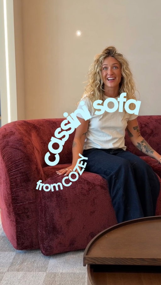 Seriously questioning redoing my entire living room around this couch. 

@cozey ‘s new Cassini sofa is so stunning, plush, and versatile - there’s truly something for everyone. 

Oh, and I will be dreaming about that Aqua colour until further notice. 

#ad #cozeypartner