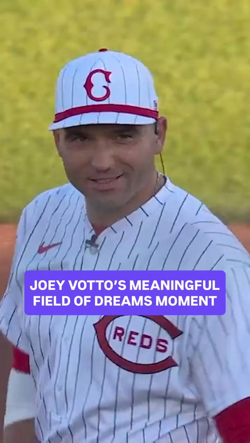 Throwback to Joey Votto sharing how special playing at the Field of Dreams was for him. ❤️

🎥: @mlb