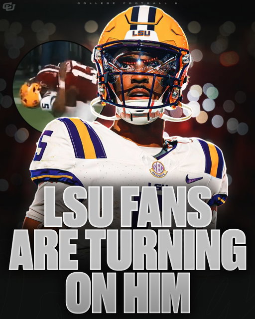 NEW: Jayden Daniels has faced significant BACKLASH from LSU fans after filing a cease-and-desist against LSU over the use of No. 5. 😳

LSU recently gave No. 5 DJ Pickett, prompting Daniels to take legal action to prevent the school from using his number.

The move has sparked strong reactions from LSU faithful online, with many criticizing Daniels and saying he is making a mistake.

Daniels spent two seasons at LSU, finishing with:

🏈 6,725 passing yards
🏈 2,019 rushing yards
🏈 57 passing TDs
🏈 21 rushing TDs
🏈 19-7 record as a starter
🏆 2023 Heisman Trophy

Thoughts? ⬇️