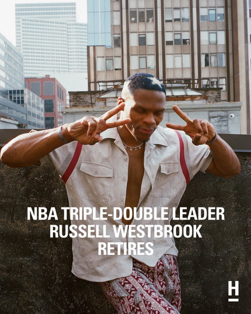 @russwest44 has retired after 18 @nba seasons.⁠
⁠
The 2017 MVP and our 2021 cover star finishes his career as the league’s all-time leader in triple-doubles, with 209.⁠