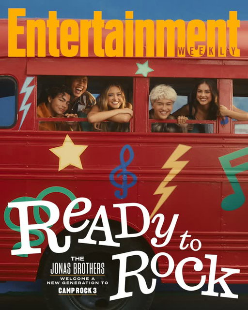 The next generation of superstars just pulled up. 🤘🎶

Go behind the scenes of ‘Camp Rock 3’ with its new era of rockers — Malachi Barton, Lumi Pollack, Liamani Segura, Hudson Stone, and Casey Trotter — in EW’s exclusive cover story.

“[They said], ‘Have fun and enjoy this movie because these are some memories you’re going to hold for a very long time,'" @malachibarton tells EW of costars Joe, Kevin, and Nick Jonas. "They also told us, 'Take the movie aspect out of it. You’re just going to camp and these are just real kids with real kid problems. Really lay into the fact that you’re not just telling this character’s story, you’re also telling the story of a lot of other kids in the world that are dealing with the same exact thing.'"

Check out the link in @entertainmentweekly's bio for the full lore on @camprockmovie.

Directed by @kiwiharding + @alison_wild
Cover story by @sarahhearon

#CampRock #CampRock3