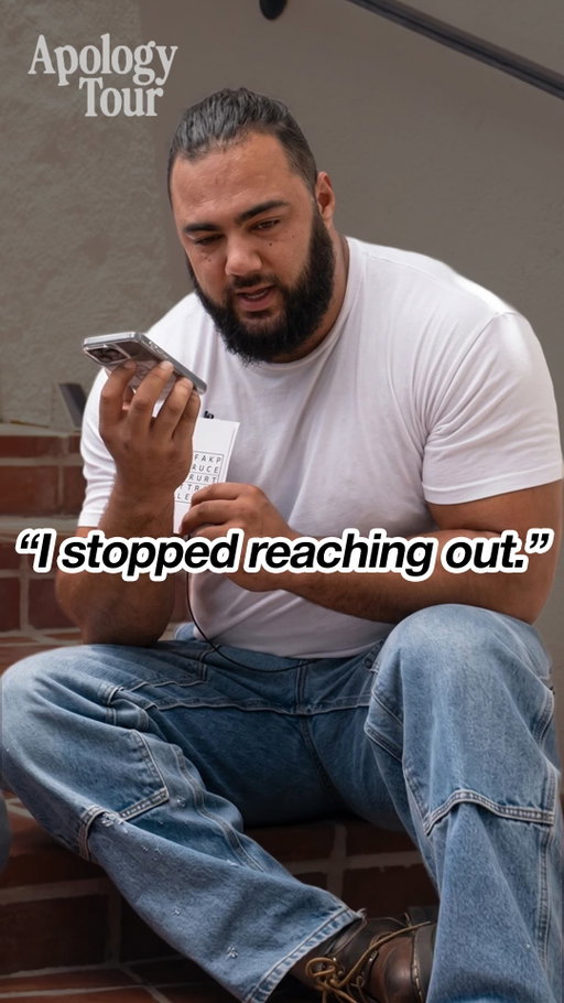 Apology #8 on my worldwide Apology Tour:

“My Dad passed away a few years ago, and I feel like I withdrew a bit... Last time I saw my Mom was 2019.” @shaynechafa is apologizing to his mother for distancing himself after his father’s passing.

Hosted by @jayshetty
A @perfectstrangersmedia digital series

#apologytour #saysorry #streetinterview #inspiration