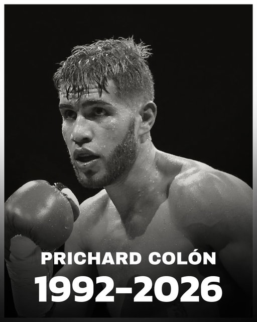 Prichard Colón has passed away at 33. 💔🕊️

He was 23 and 16-1 with 13 knockouts when he fought Terrel Williams in October 2015, took repeated shots to the back of the head, and collapsed in the dressing room with a brain bleed. He spent 221 days in a coma and never regained his speech, and his mother and father cared for him every day of the decade that followed. His father shared the news this morning, saying the one thing he could never do was get his son back home to Puerto Rico.
