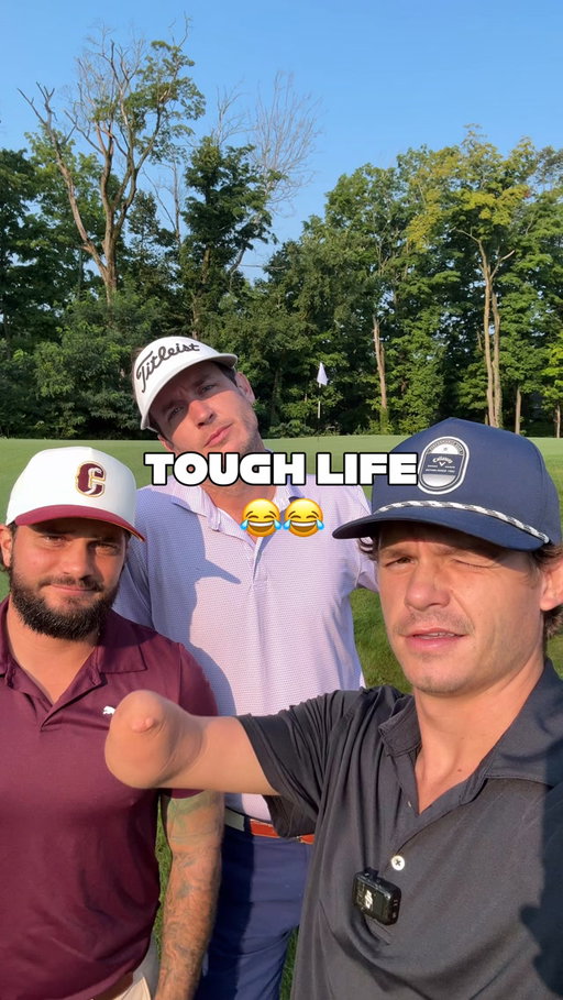 What else you got for us?!
.
.
#adaptiveathlete #adaptivegolfer #golf #funny #comedy
