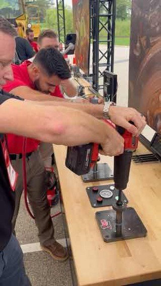 🚨COMING SOON🚨Long Barrel Pneumatic Power. M18 FUEL™ STRIKER™ Hammer Chisel. 
#MilwaukeePIPELINE #MilwaukeeTool #NothingButHeavyDuty 
Link In Bio.