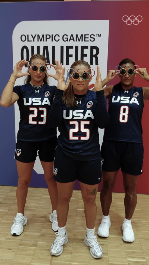 Flag Football is ON! 🚩🏈 

The #RoadtoLA28 has officially kicked off and Team USA are locked in. 😎

#OlympicQualifiers #FlagFootball